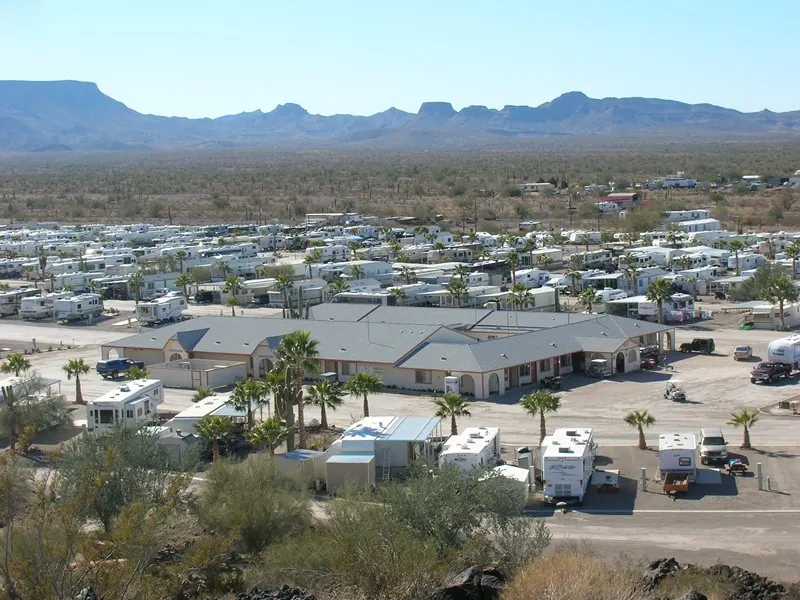 Desert Gold RV Resort property