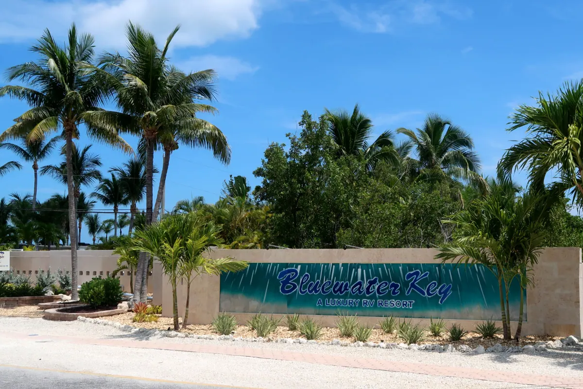 Bluewater Key Luxury RV Resort property