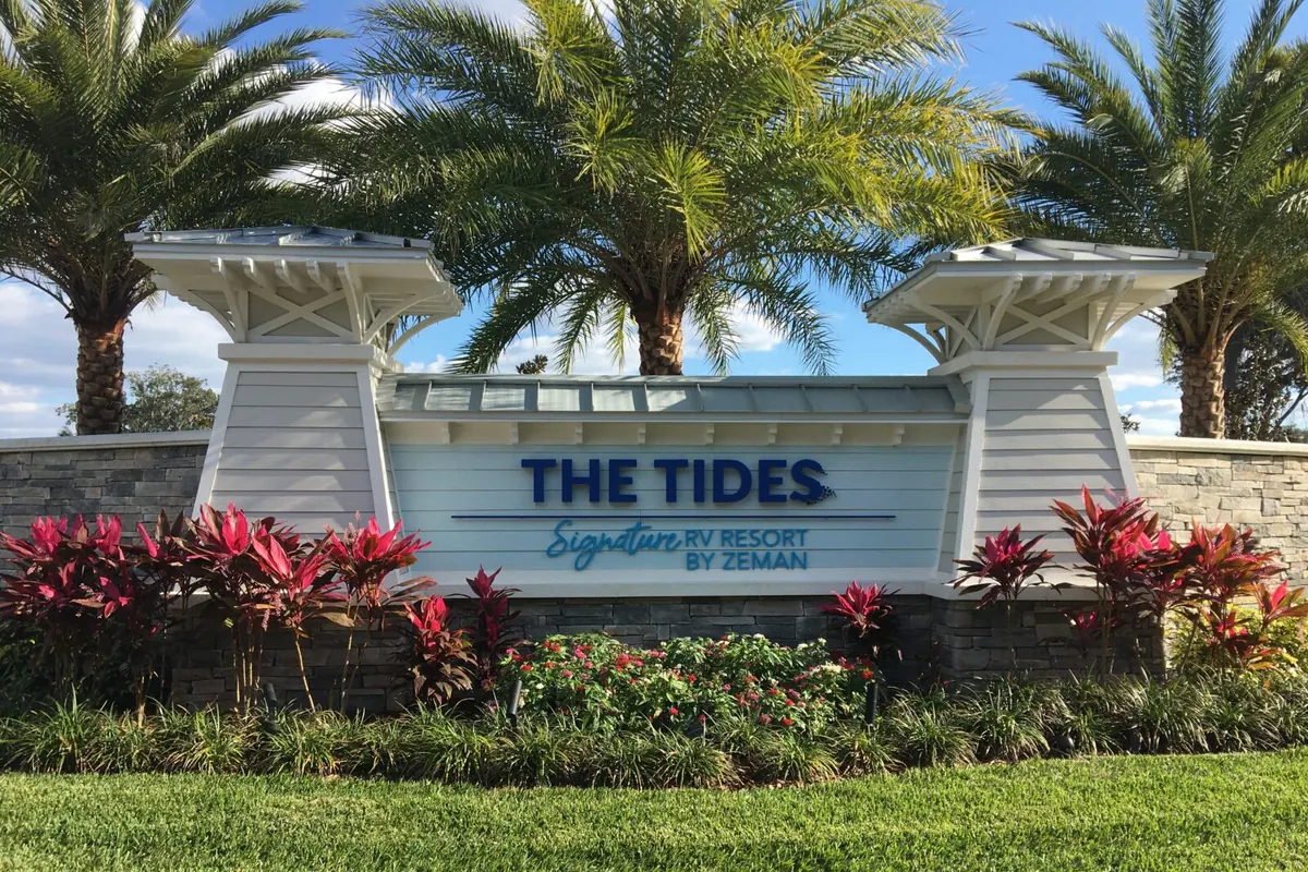 The Tides RV Resort property
