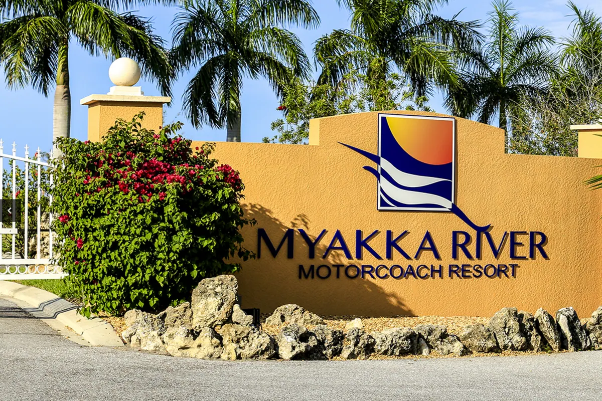 Myakka River Motorcoach Resort property