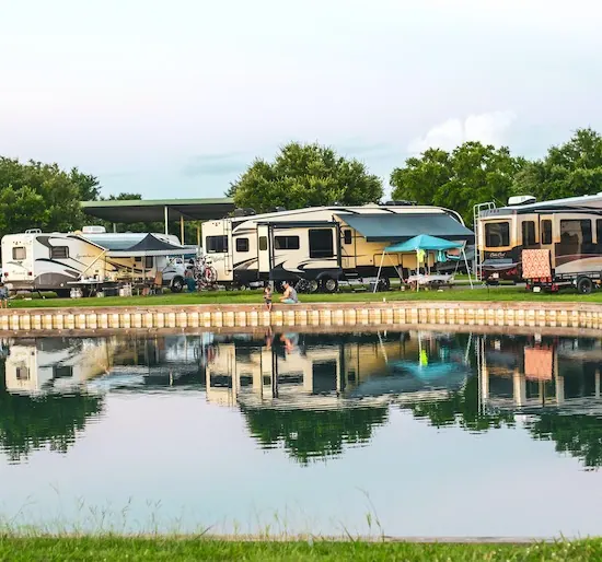 Cajun Palms RV Resort property