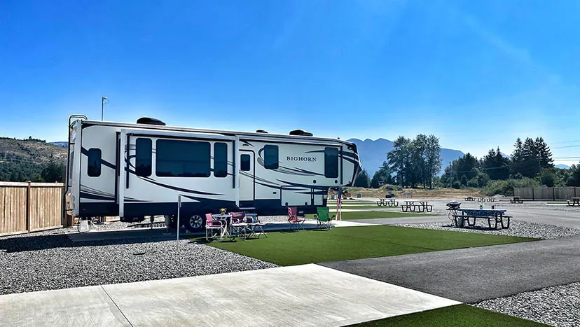 Cascades RV Resort property