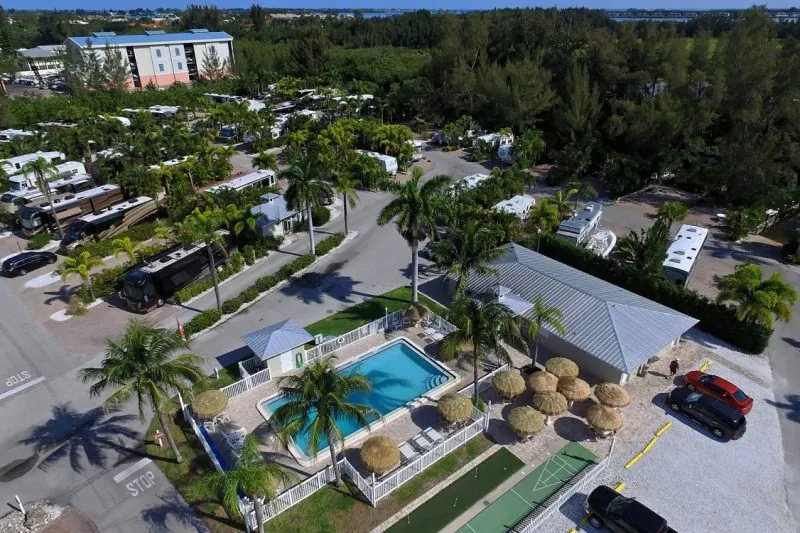 Holiday Cove RV Resort property